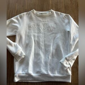 Supplement World Crew Neck Med